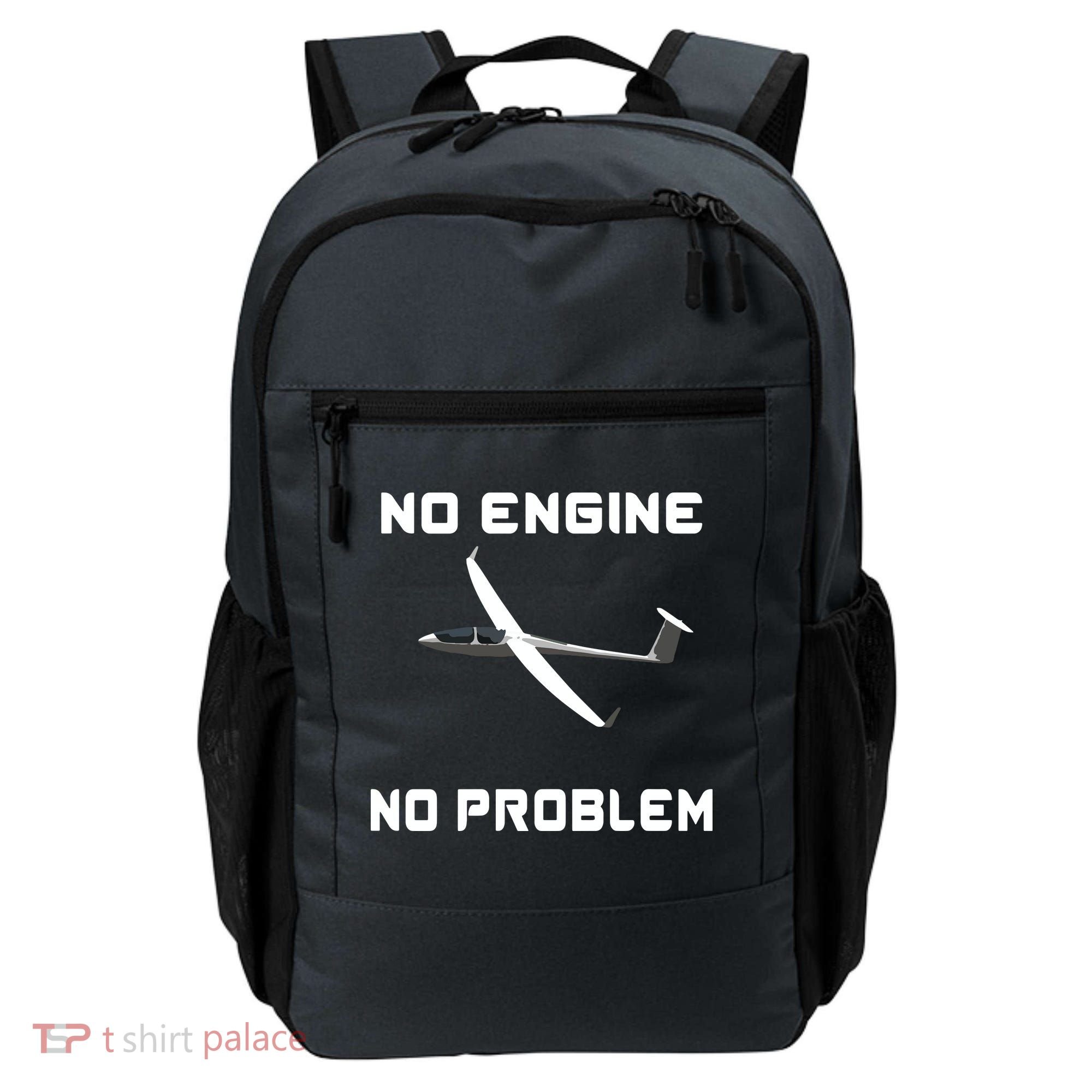 Glider Pilot Gliding Sailplane Flying Plane Backpack