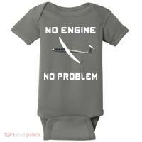 Glider Pilot Gliding Sailplane Flying Plane Baby Bodysuit thumb 0