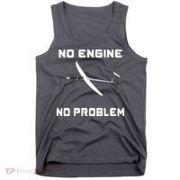 Glider Pilot Gliding Sailplane Flying Plane Tank Top thumb 0