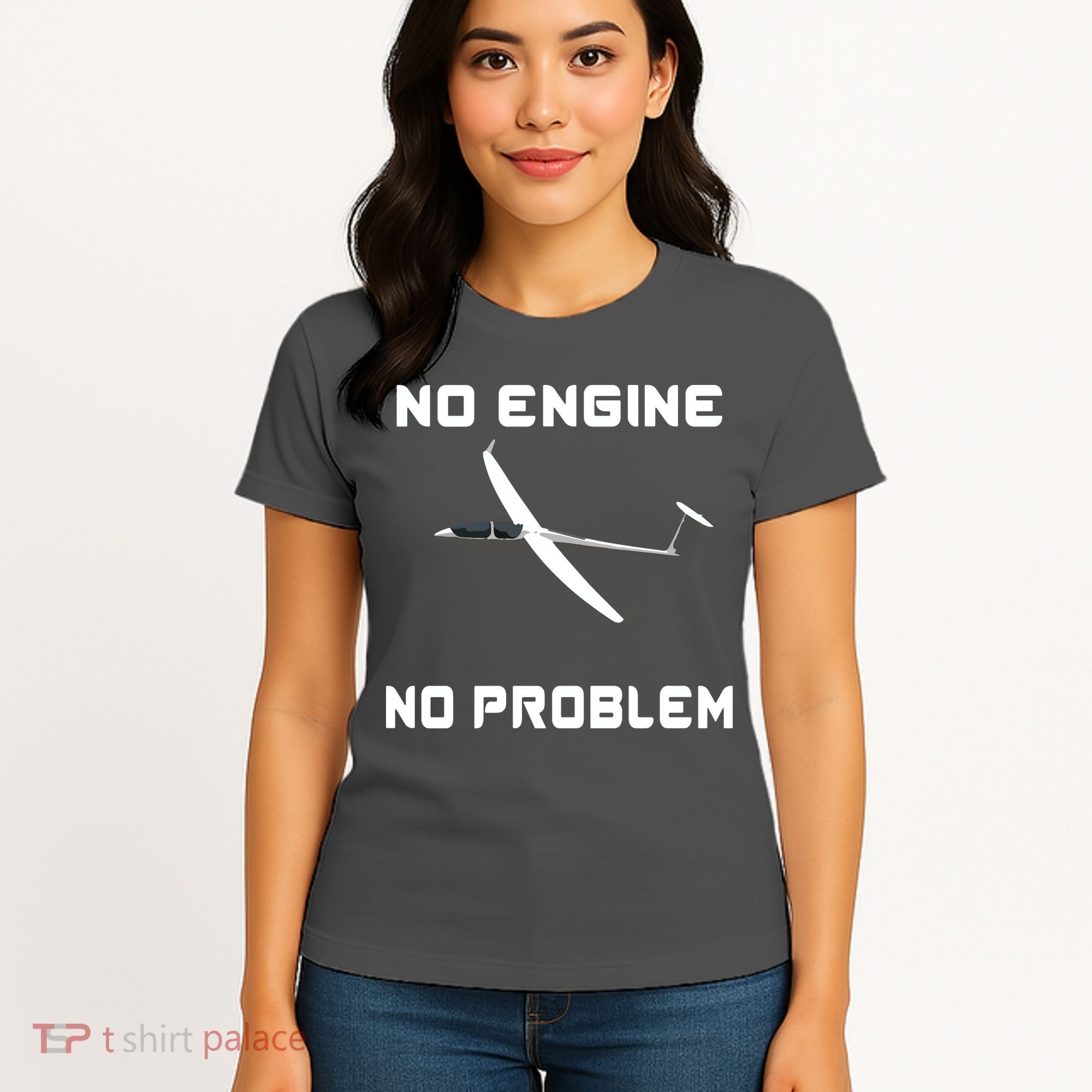 Glider Pilot Gliding Sailplane Flying Plane Women's T-Shirt