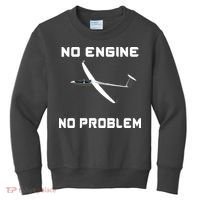 Glider Pilot Gliding Sailplane Flying Plane Kids Sweatshirt thumb 0