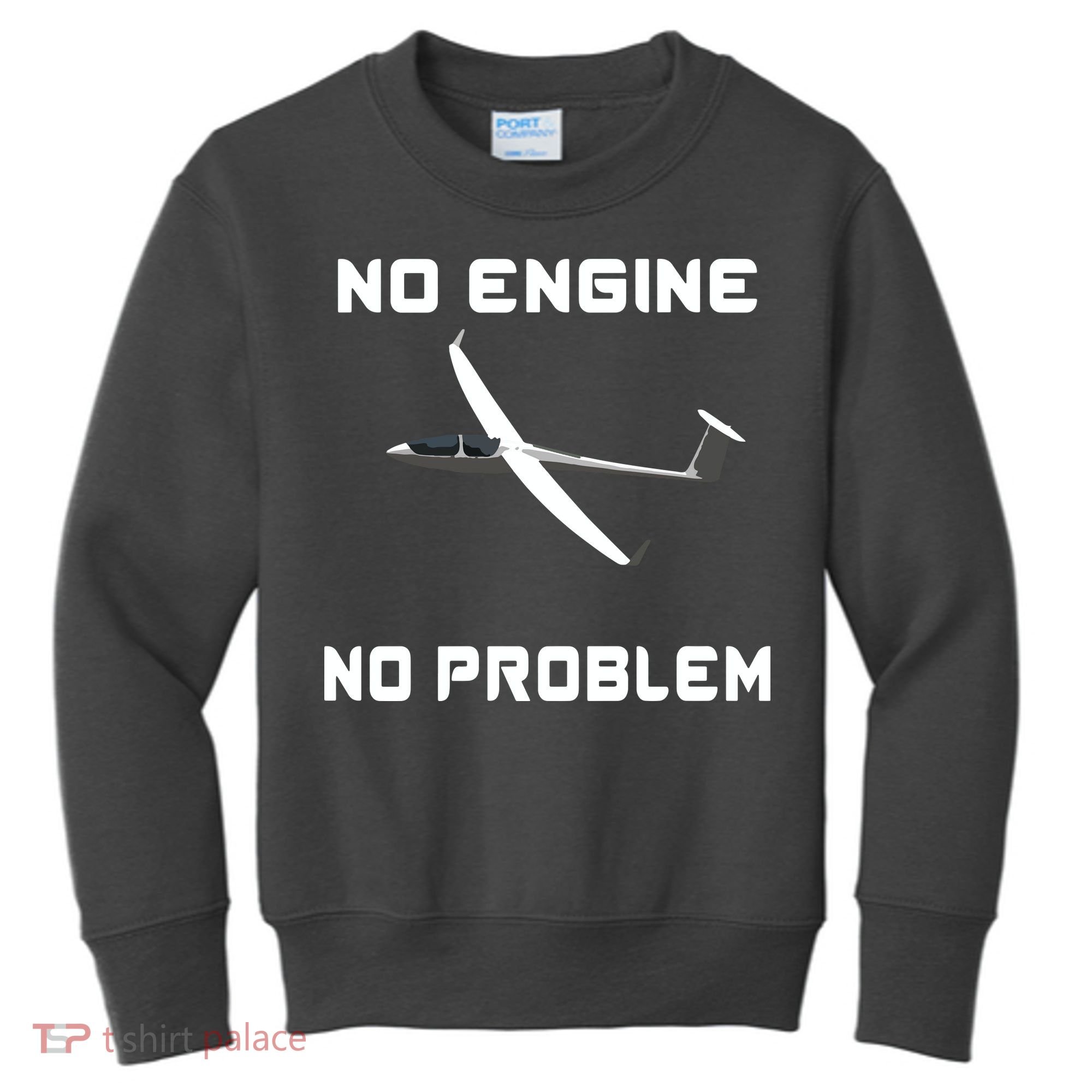 Glider Pilot Gliding Sailplane Flying Plane Kids Sweatshirt
