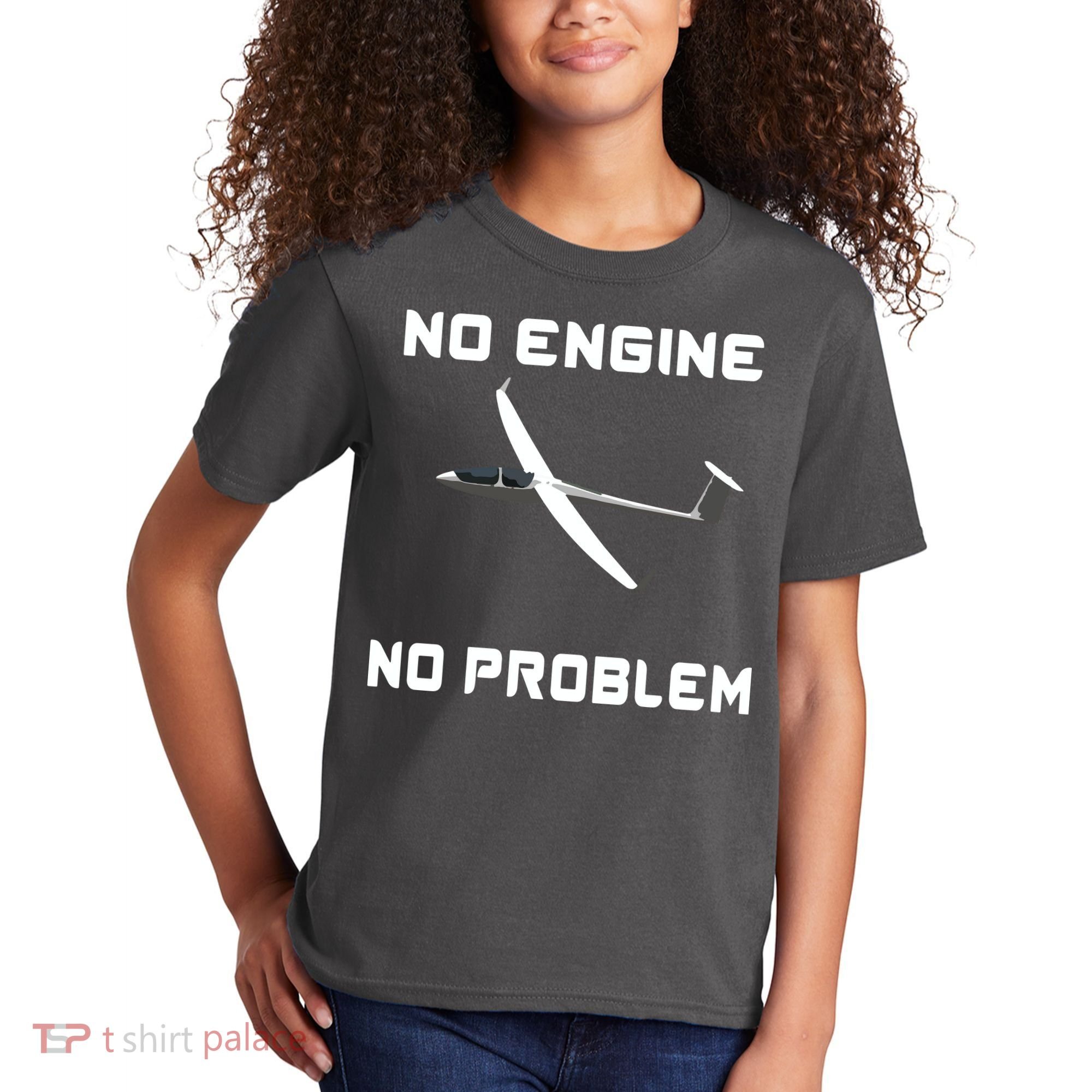 Glider Pilot Gliding Sailplane Flying Plane Kids T-Shirt