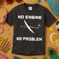 Glider Pilot Gliding Sailplane Flying Plane Kids T-Shirt thumb 3