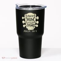 Guitarists Praise Him With The Strings Acoustic Guitar Music Tumbler thumb 0