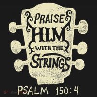 Guitarists Praise Him With The Strings Acoustic Guitar Music Baby Bodysuit thumb 2