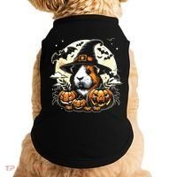 Guinea Pig Halloween Witch Art Doggie Tank thumb 0
