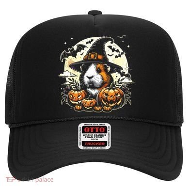 Guinea Pig Halloween Witch Art Hat
