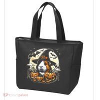 Guinea Pig Halloween Witch Art Tote Bag thumb 3