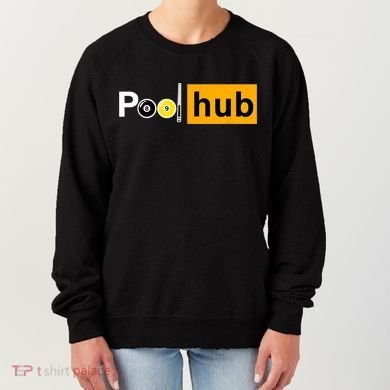 Game Pool Hub Billiard Balls & Cue Stick Gift Women's Sweatshirt