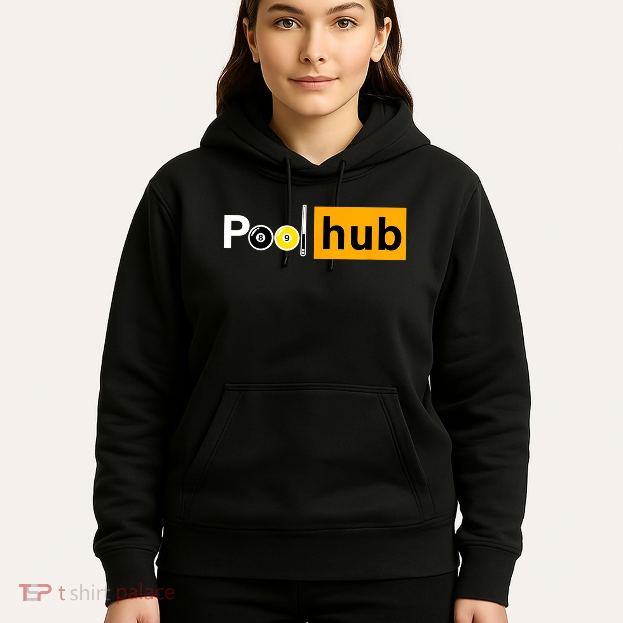 Game Pool Hub Billiard Balls & Cue Stick Gift Hoodie