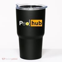 Game Pool Hub Billiard Balls & Cue Stick Gift Tumbler thumb 0