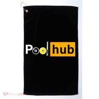 Game Pool Hub Billiard Balls & Cue Stick Gift Golf Towel thumb 0
