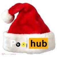 Game Pool Hub Billiard Balls & Cue Stick Gift Santa Hat thumb 0