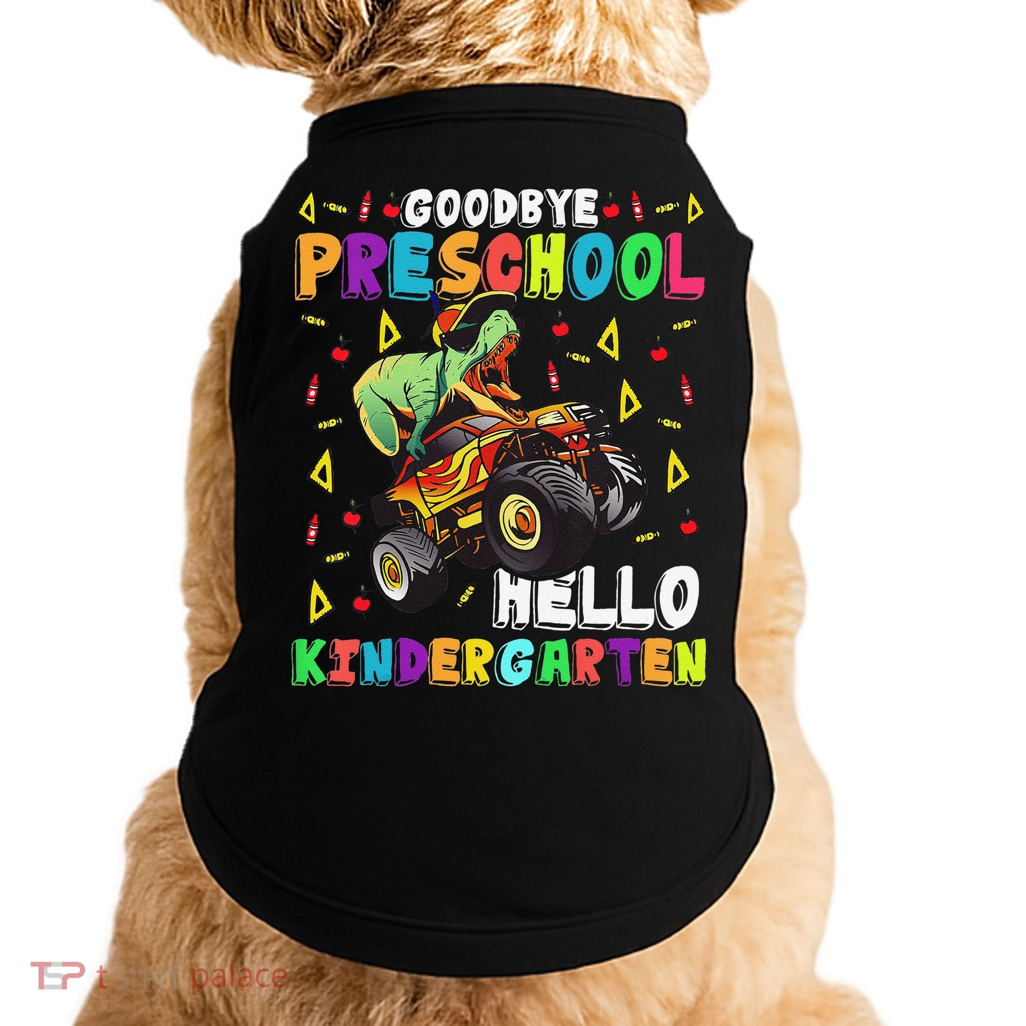 Goodbye PreK Hello Kindergarten Here I Come Graduation Doggie Tank