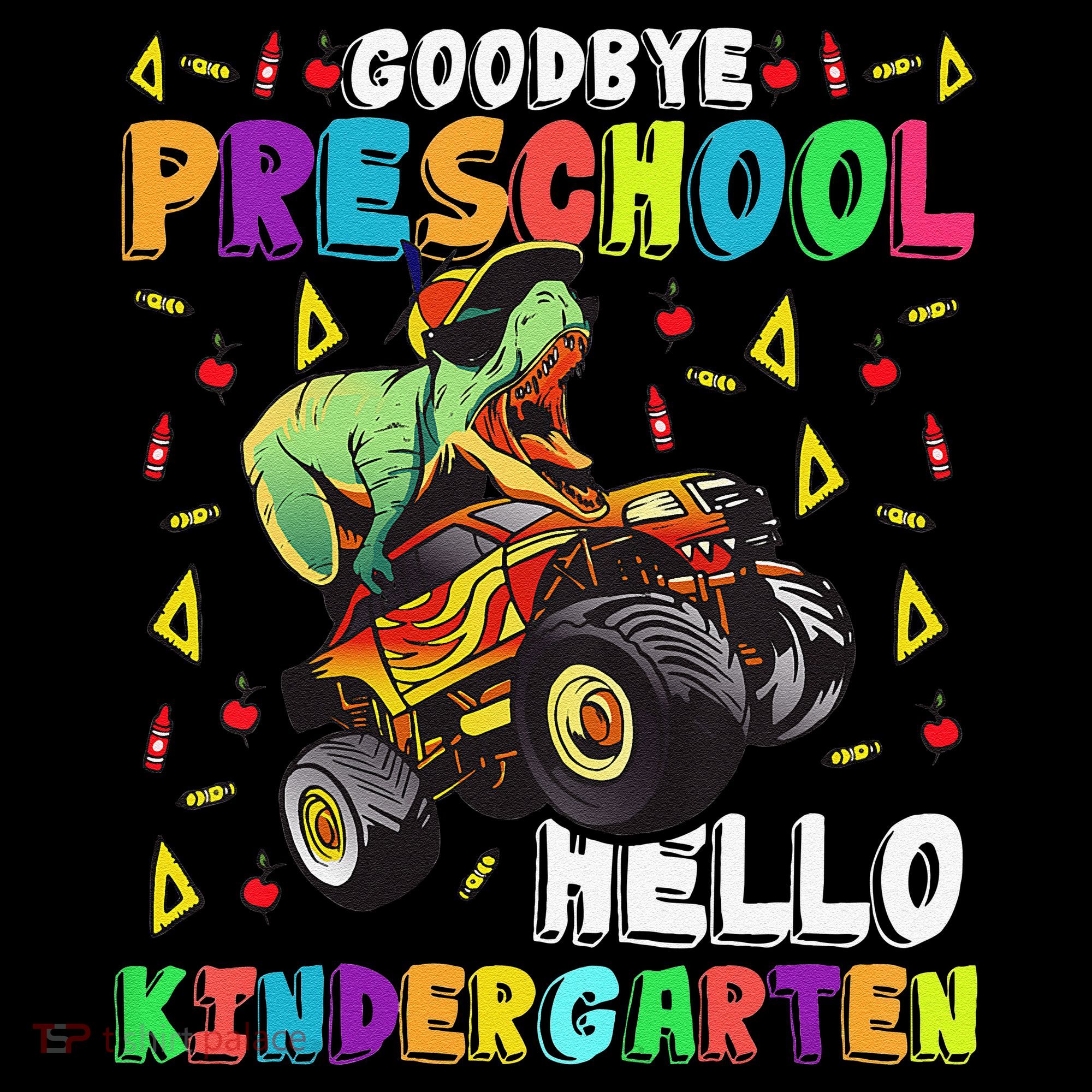 Goodbye PreK Hello Kindergarten Here I Come Graduation Doggie Tank
