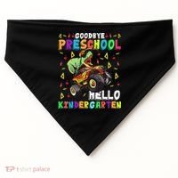Goodbye PreK Hello Kindergarten Here I Come Graduation USA-Made Doggie Bandana thumb 0