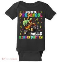 Goodbye PreK Hello Kindergarten Here I Come Graduation Baby Bodysuit thumb 0