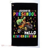 Goodbye PreK Hello Kindergarten Here I Come Graduation Golf Towel thumb 0
