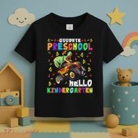 Goodbye PreK Hello Kindergarten Here I Come Graduation Toddler T-Shirt thumb 3