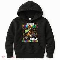 Goodbye PreK Hello Kindergarten Here I Come Graduation Kids Hoodie thumb 0