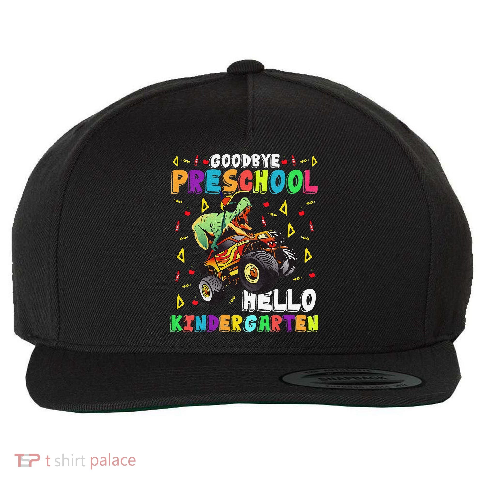 Goodbye PreK Hello Kindergarten Here I Come Graduation Wool Snapback Cap