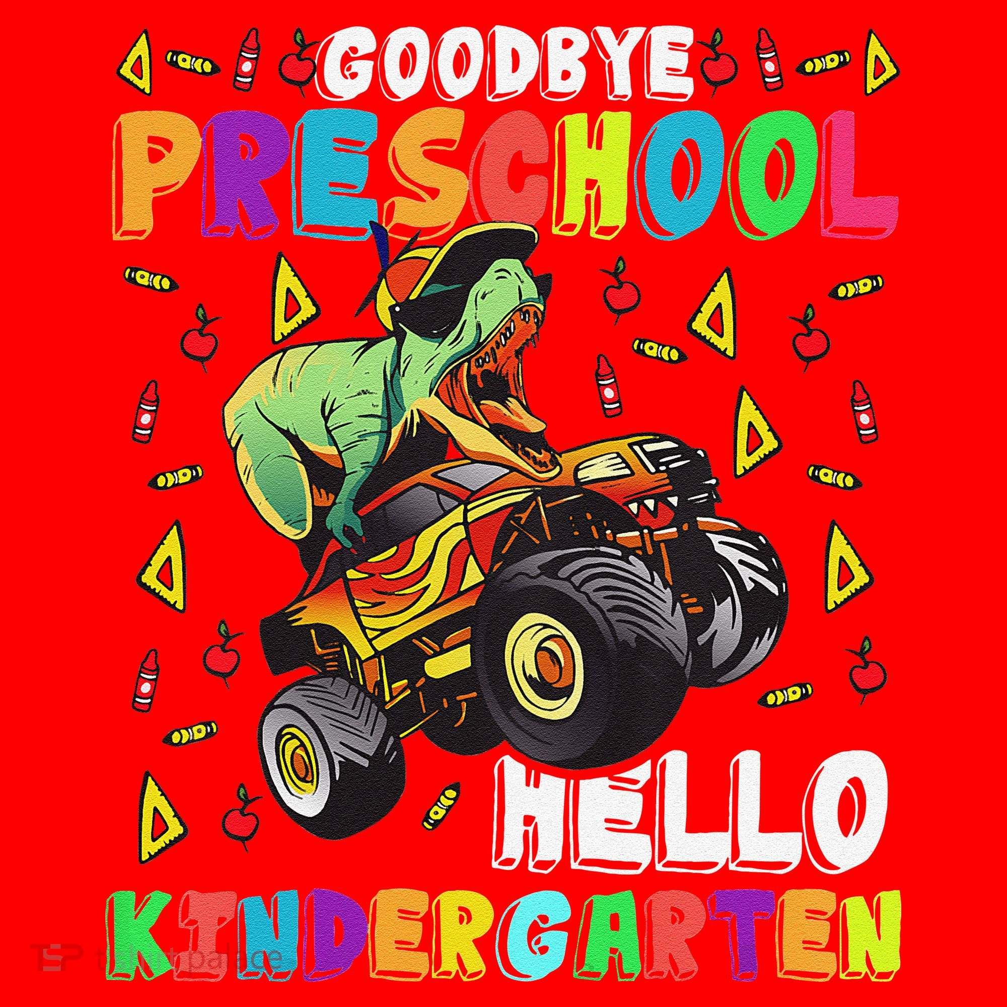 Goodbye PreK Hello Kindergarten Here I Come Graduation Santa Hat