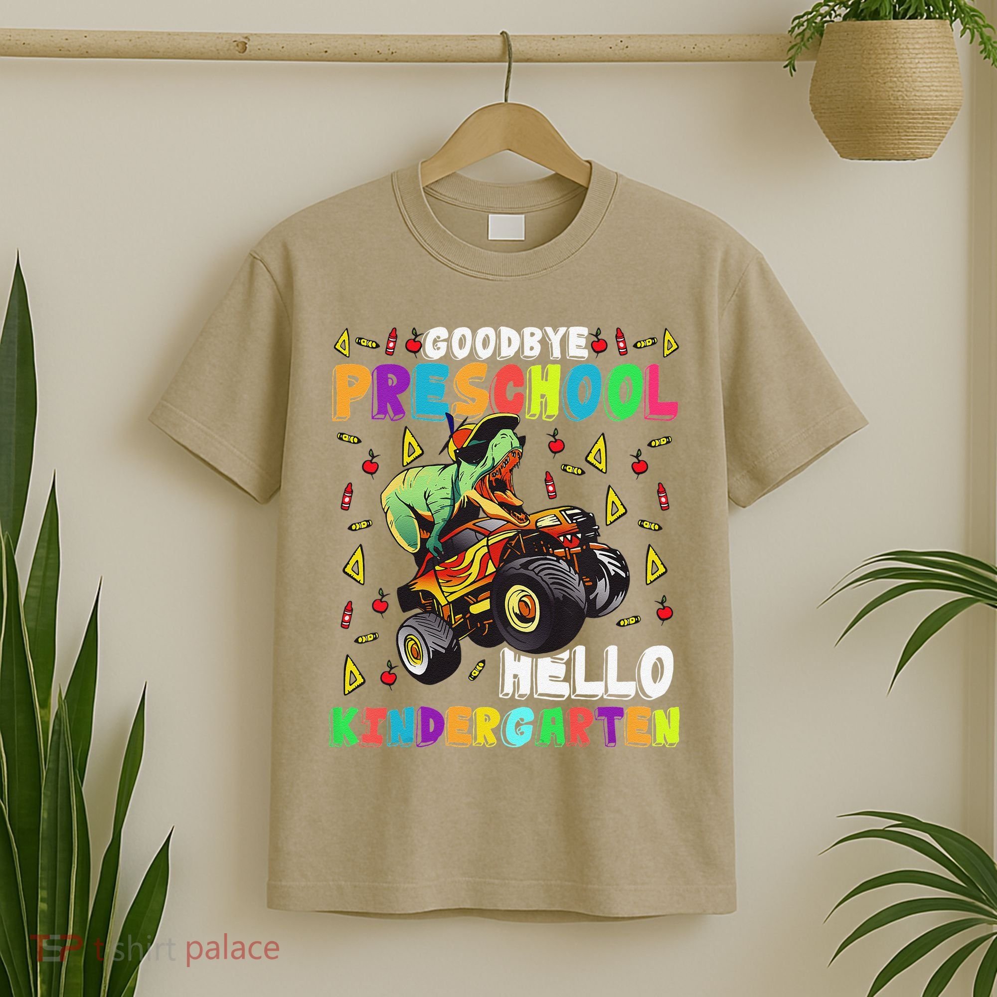 Goodbye PreK Hello Kindergarten Here I Come Graduation T-Shirt