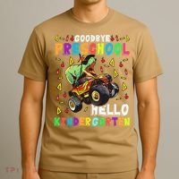 Goodbye PreK Hello Kindergarten Here I Come Graduation T-Shirt thumb 3