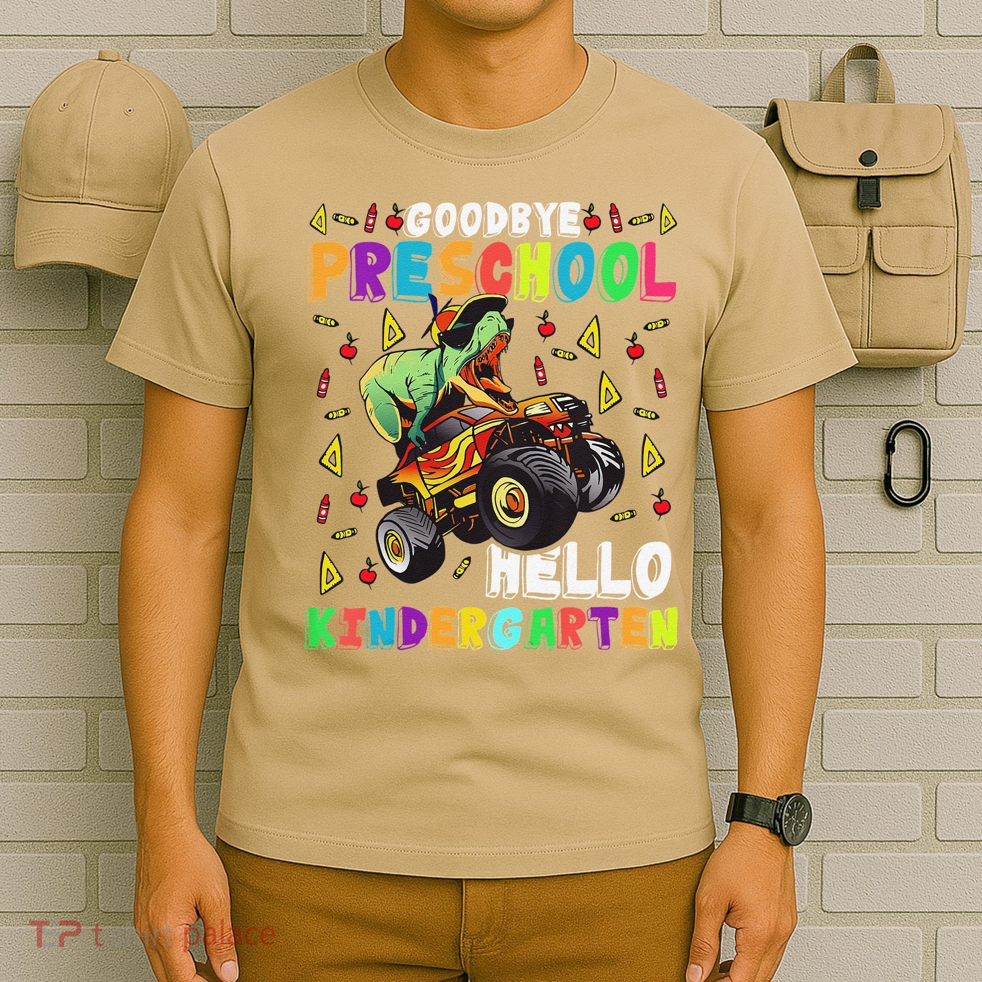 Goodbye PreK Hello Kindergarten Here I Come Graduation T-Shirt