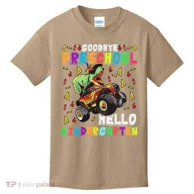 Goodbye PreK Hello Kindergarten Here I Come Graduation Kids T-Shirt