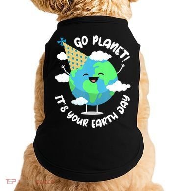 Go Planet It's Your Earth Day Cute Gift Doggie Tank