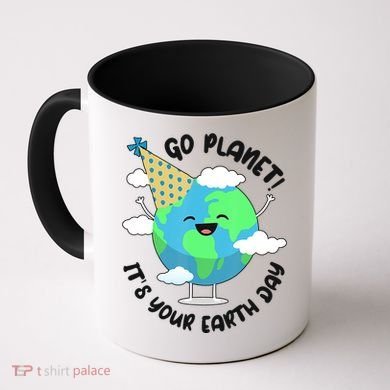 Go Planet It's Your Earth Day Cute Gift Coffee Mug