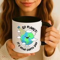 Go Planet It's Your Earth Day Cute Gift Coffee Mug thumb 3