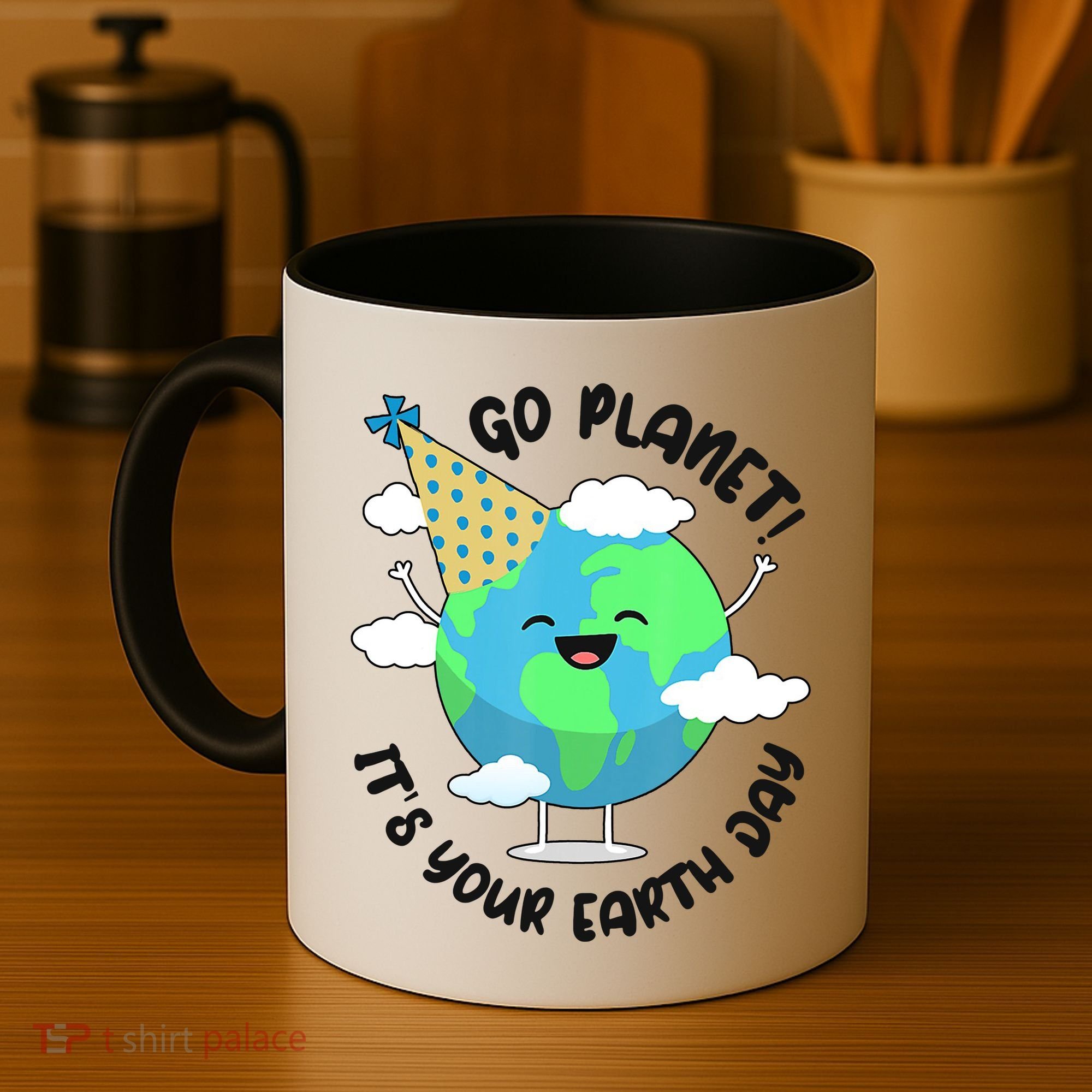 Go Planet It's Your Earth Day Cute Gift Coffee Mug