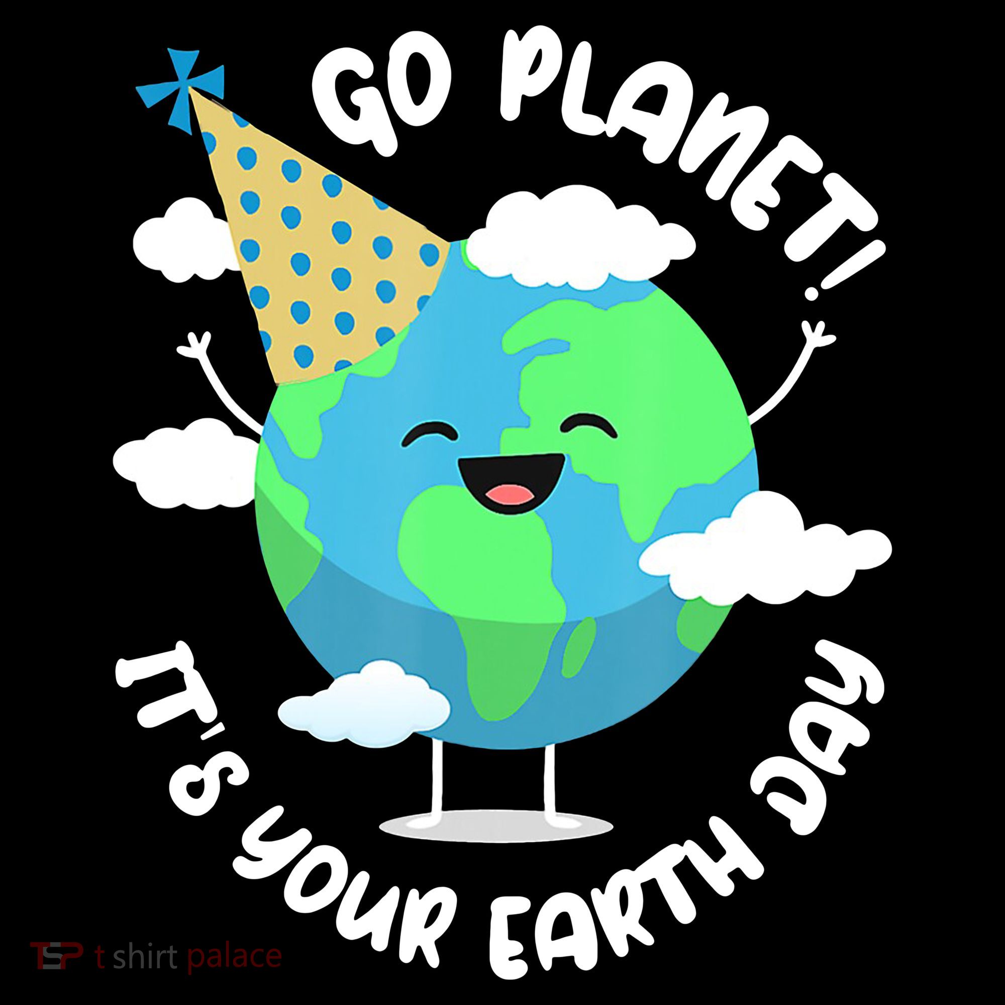 Go Planet It's Your Earth Day Cute Gift Women's Hoodie