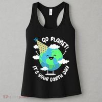 Go Planet It's Your Earth Day Cute Gift Women's Tank Top thumb 3