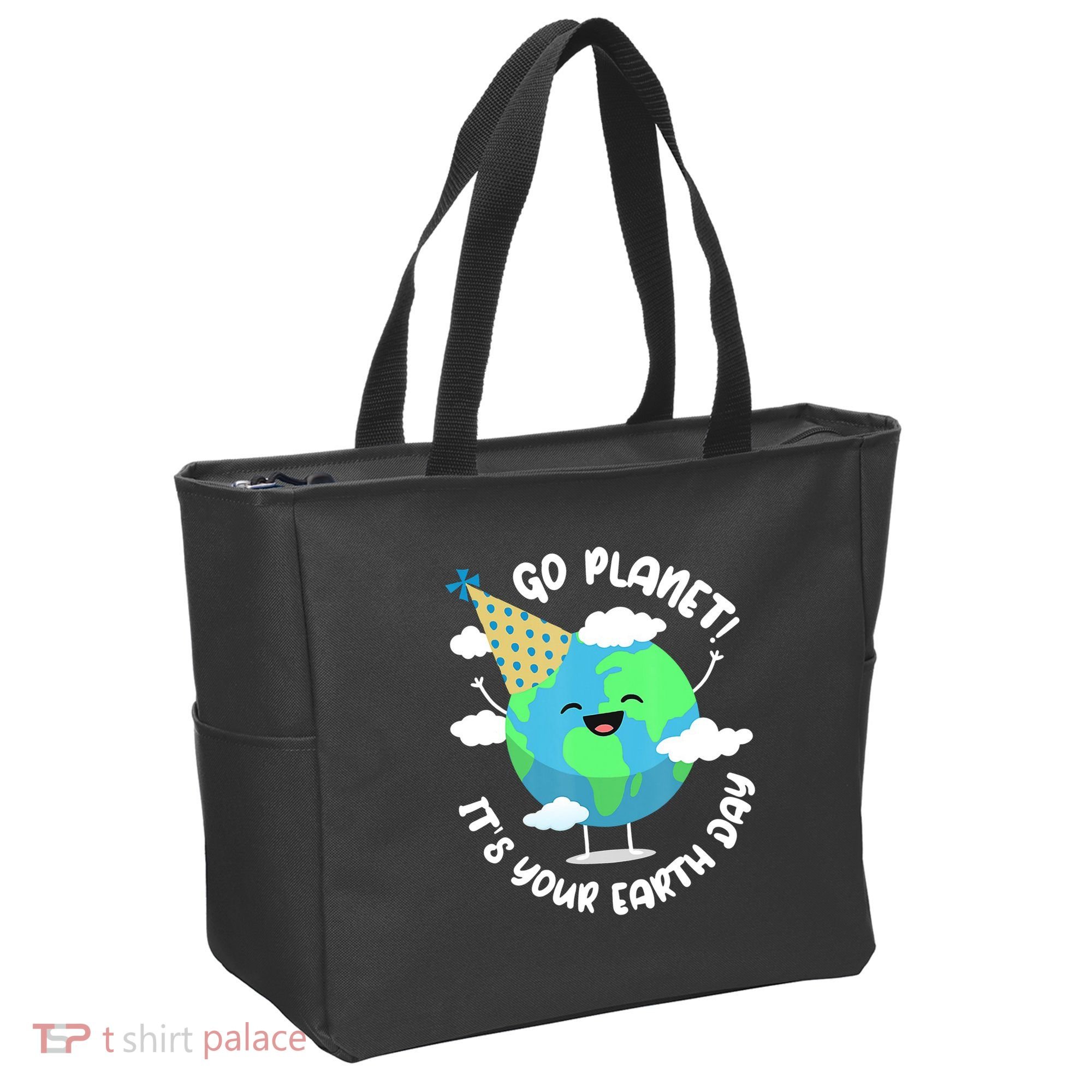 Go Planet It's Your Earth Day Cute Gift Tote Bag