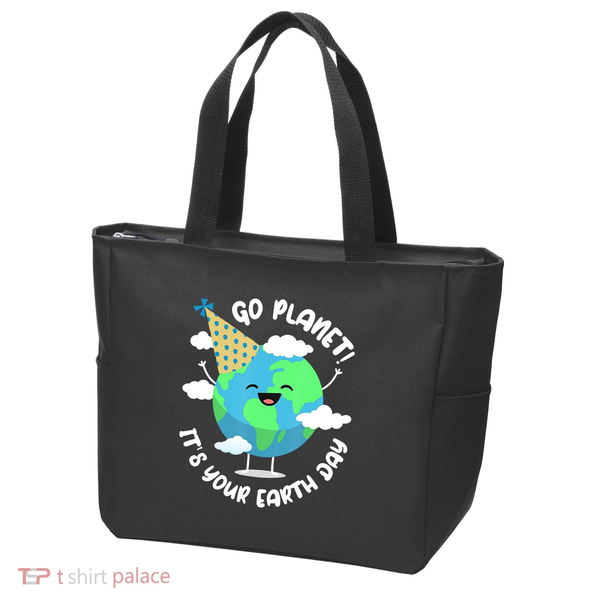 Go Planet It's Your Earth Day Cute Gift Tote Bag