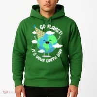 Go Planet It's Your Earth Day Cute Gift Hoodie thumb 2