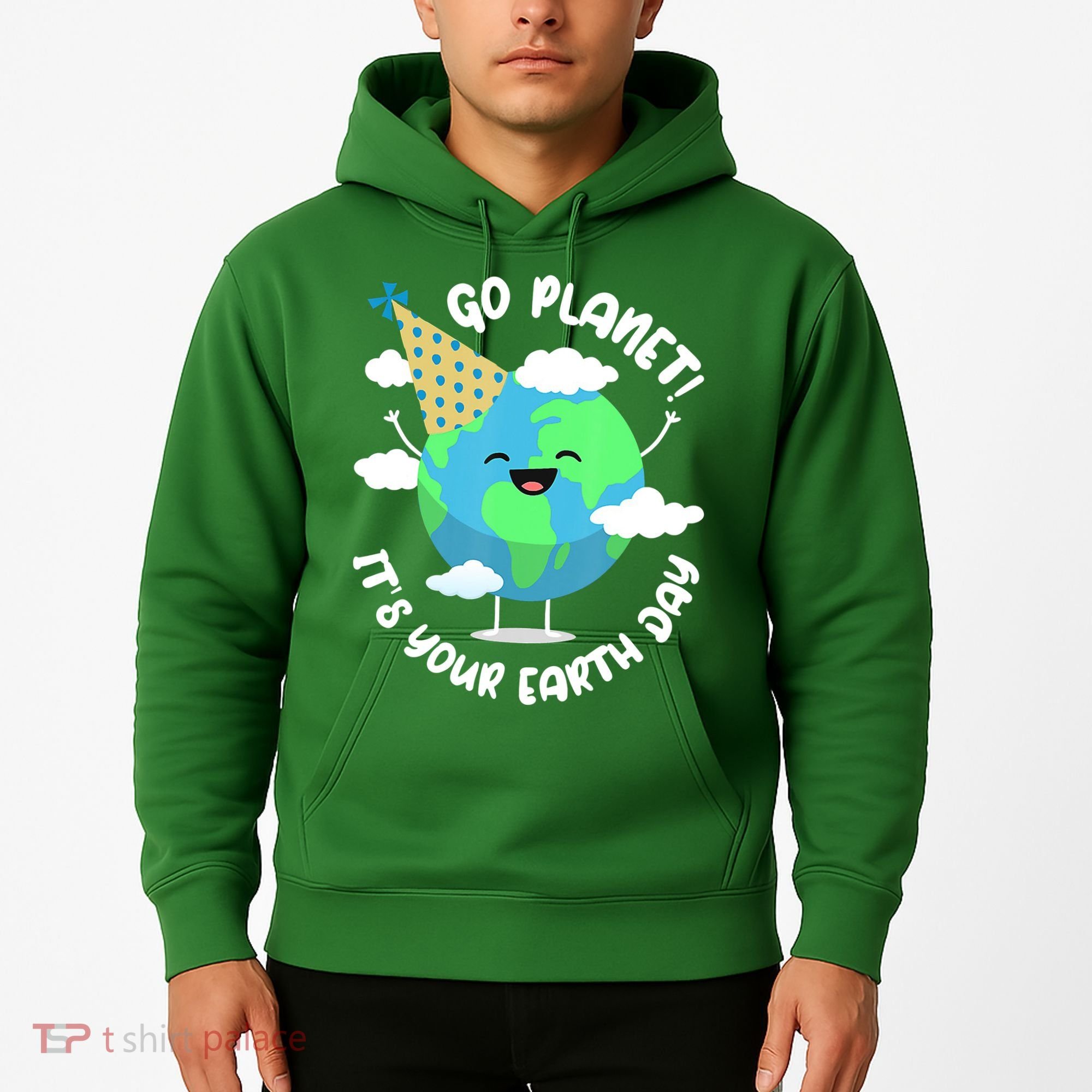 Go Planet It's Your Earth Day Cute Gift Hoodie