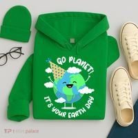 Go Planet It's Your Earth Day Cute Gift Hoodie thumb 4
