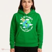 Go Planet It's Your Earth Day Cute Gift Hoodie thumb 5