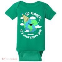 Go Planet It's Your Earth Day Cute Gift Baby Bodysuit thumb 0