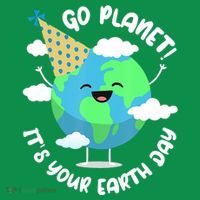 Go Planet It's Your Earth Day Cute Gift Toddler Hoodie thumb 2
