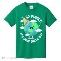 Go Planet It's Your Earth Day Cute Gift Kids T-Shirt thumb 0