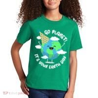Go Planet It's Your Earth Day Cute Gift Kids T-Shirt thumb 2