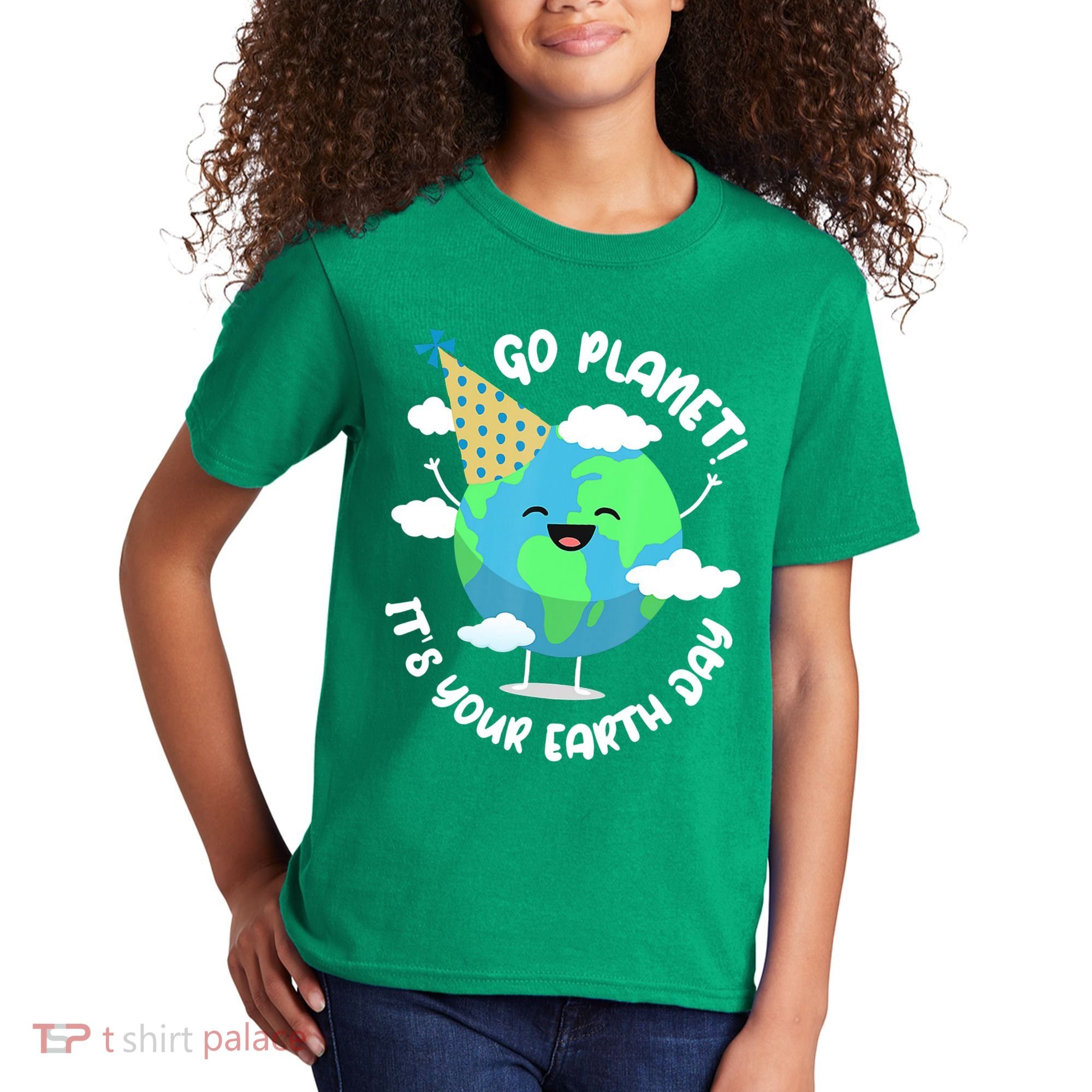 Go Planet It's Your Earth Day Cute Gift Kids T-Shirt