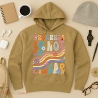 Groovy Progress Is Not Linear Teacher Back To School Outfit Hoodie thumb 3