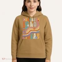 Groovy Progress Is Not Linear Teacher Back To School Outfit Hoodie thumb 5
